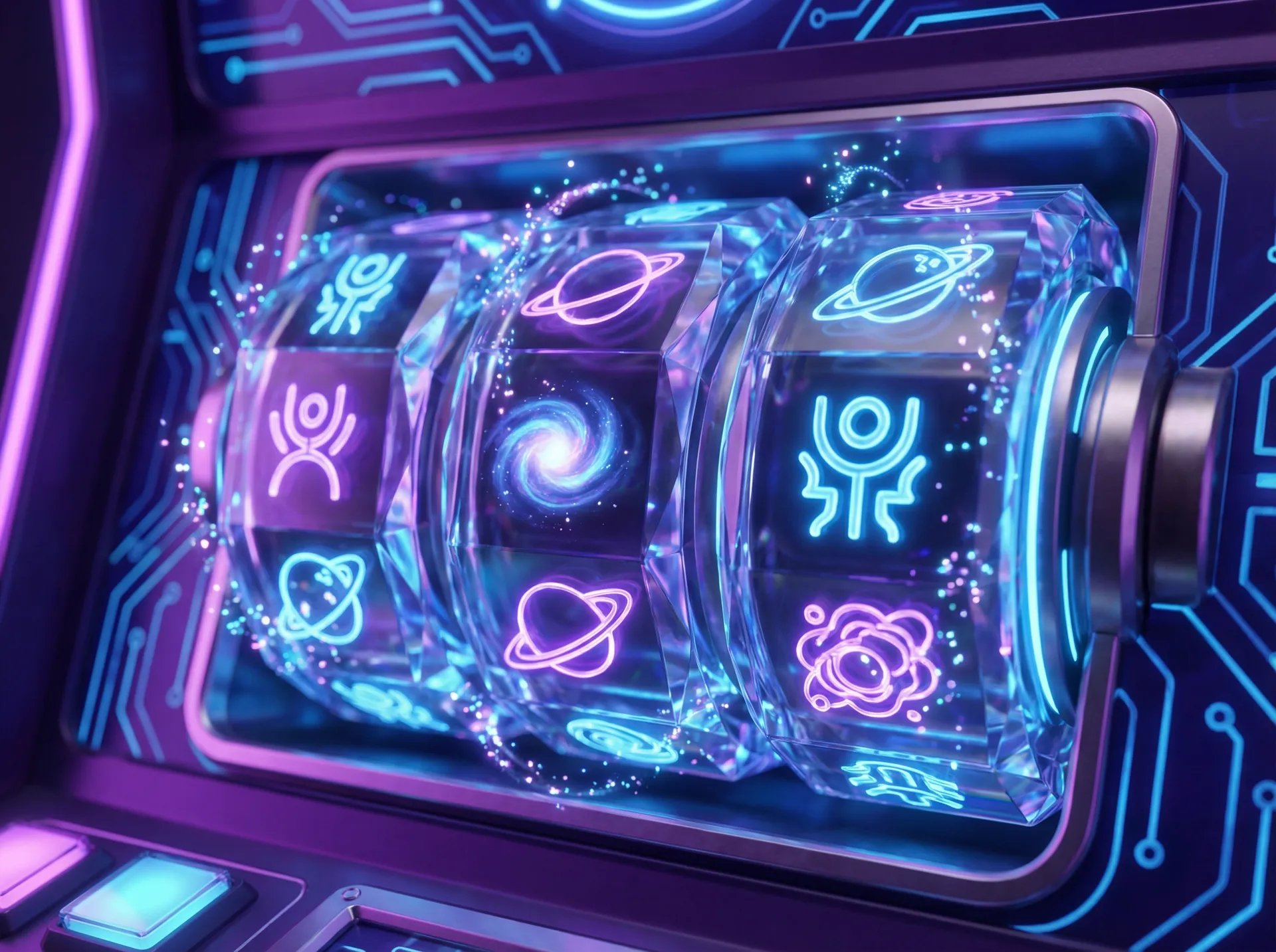 体育彩票电子游艺外星符号水晶转轴