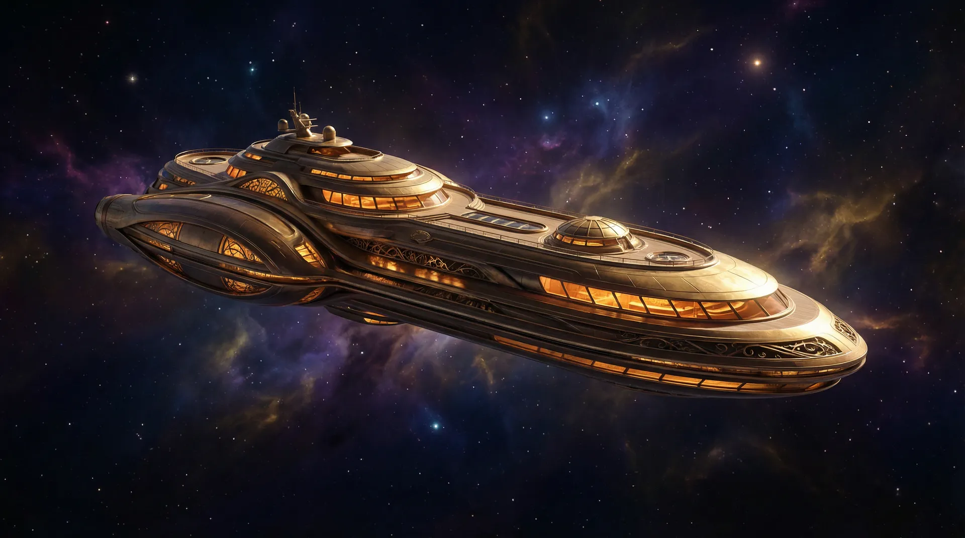 体育彩票VIP俱乐部豪华星舰外观